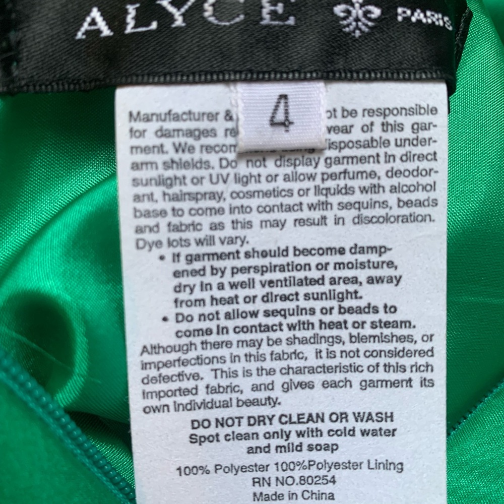 Cache green dress - Picture 4 of 5